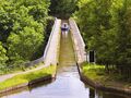 Llangollen Canal mit dem Pontcysyllte Äquadukt über den River Dee