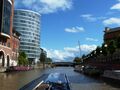Ausfahrt aus Bristol ...