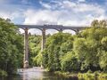 Pontcysyllte Äquadukt über den River Dee