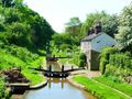 Schleuse am Trent-and-Mersey Canal