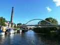 Einfahrt nach Cambridge