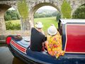 Blick hinauf zum Pontcysyllte Äquadukt